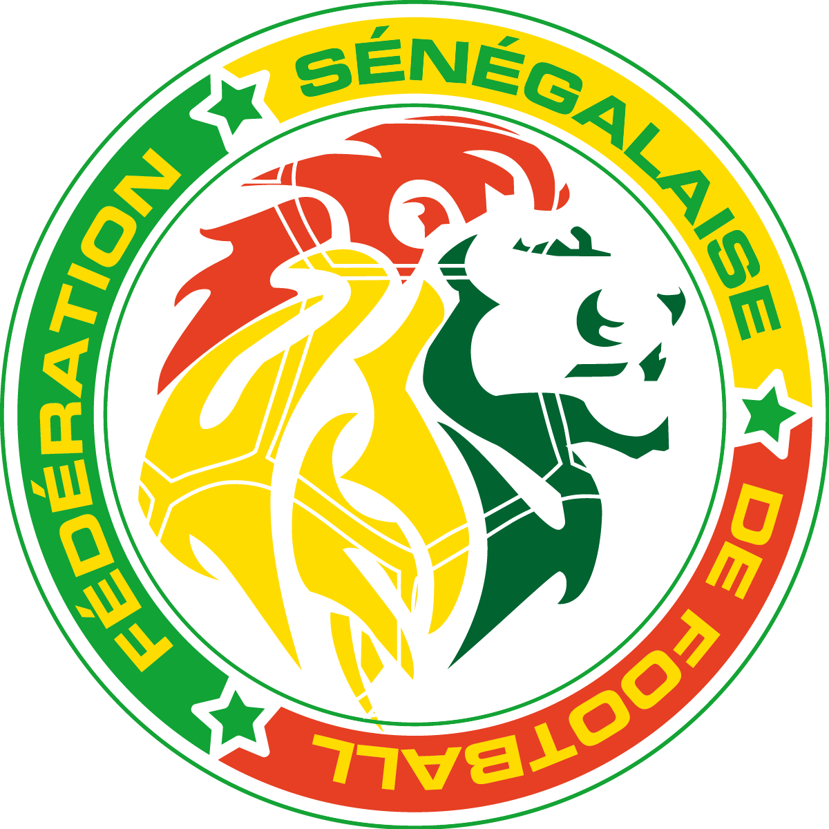 [Vector Logo] Đội Tuyển Bóng Đá Quốc Gia Senegal - Sénégal National Football Team