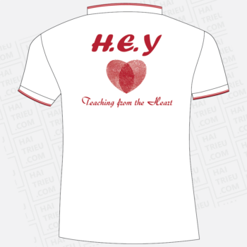 ao thun hey center teaching from the heart