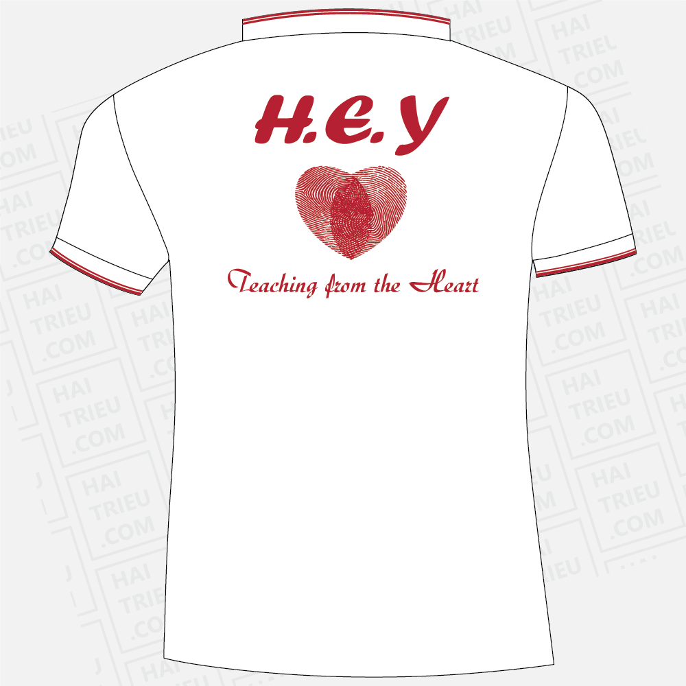 ao thun hey center teaching from the heart