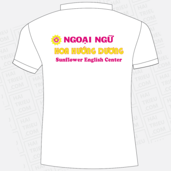 ao thun ngoai ngu hoa huong duong