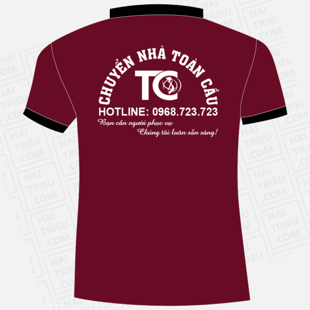 ao thun nhan vien chuyen nha toan cau