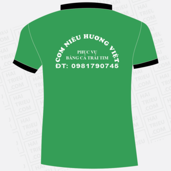 ao thun nhan vien com nieu huong viet