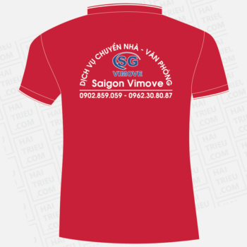 ao thun nhan vien dich vu chuyen nha van phong saigon vimove