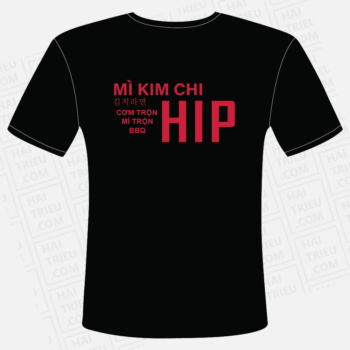 ao thun nhan vien mi kim chi com tron hip