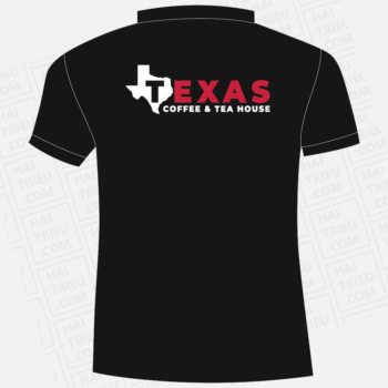 ao thun nhan vien texas coffee & tea house