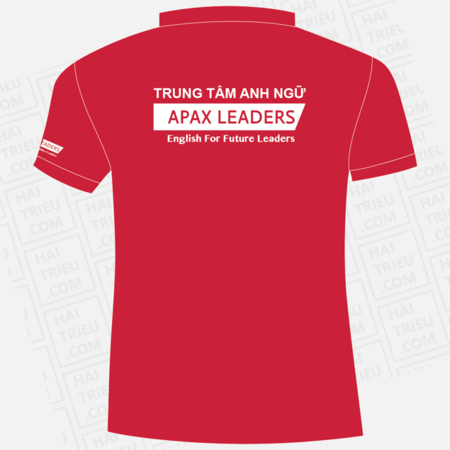 ao thun trung tam anh ngu apax leaders english for future leaders