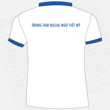 ao thun trung tam ngoai ngu viet my binh duong