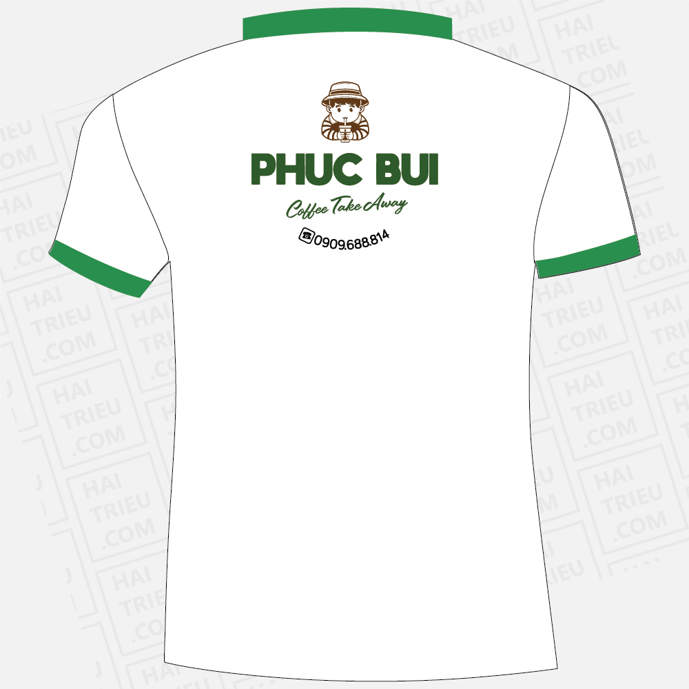 dong phuc phuc bui coffee take away