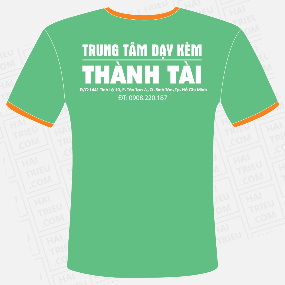 dong phuc trung tam day kem thanh tai
