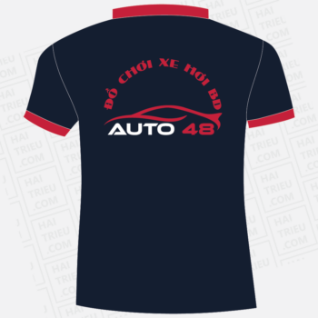 ao thun nhan vien auto48.vn phu kien do choi xe o to binh duong