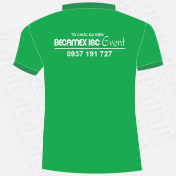 ao thun nhan vien becamex isc event