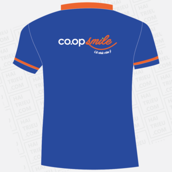 ao thun nhan vien co.op smile ca nha vua y