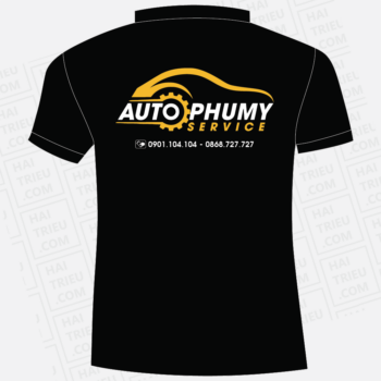 ao thun nhan vien garage auto phu my
