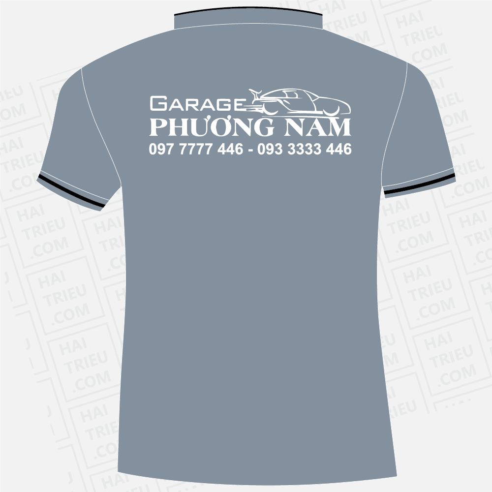 ao thun nhan vien garage phuong nam