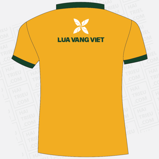 ao thun nhan vien lua vang viet