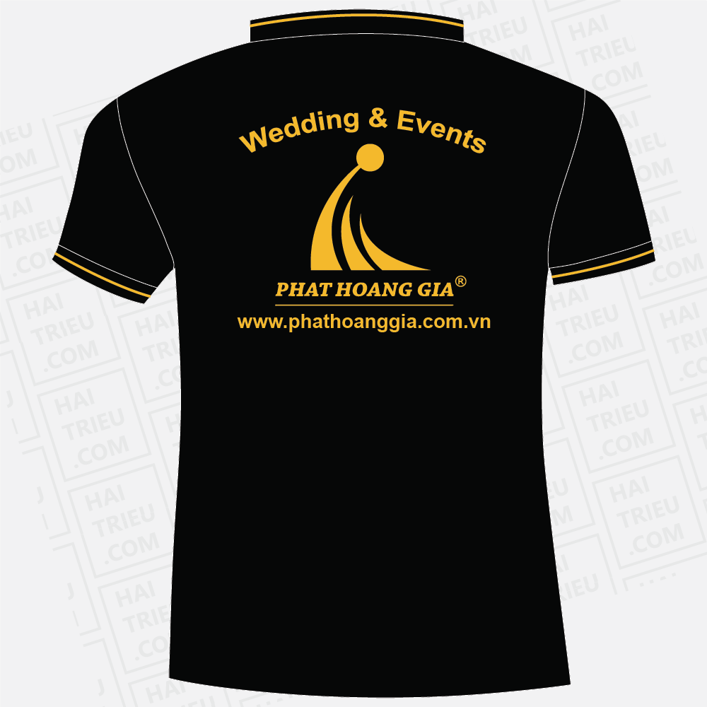 ao thun nhan vien phat hoang gia wedding & event