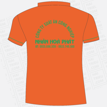 ao thun nhan vien suat an cong nghiep nhan hoa phat
