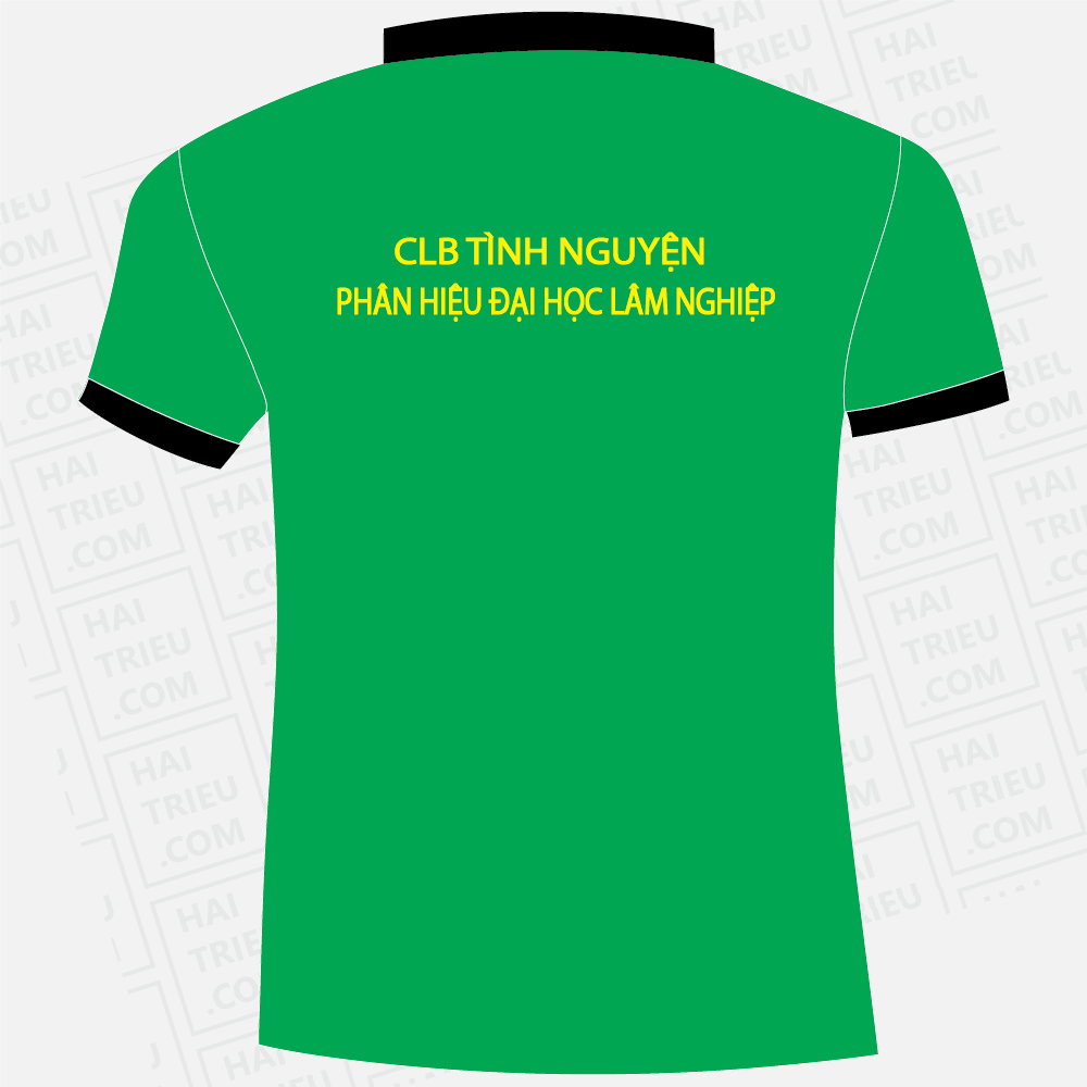 dong phuc clb tinh nguyen dai hoc lam nghiep