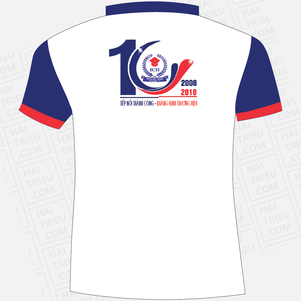 dong phuc kỷ niem 10 nam cao dang quoc te