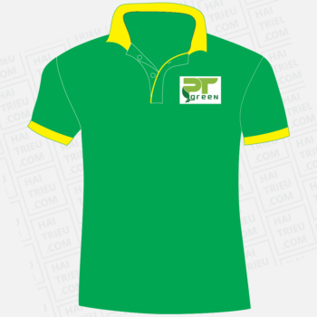 dong phuc nhan vien phuong trung green