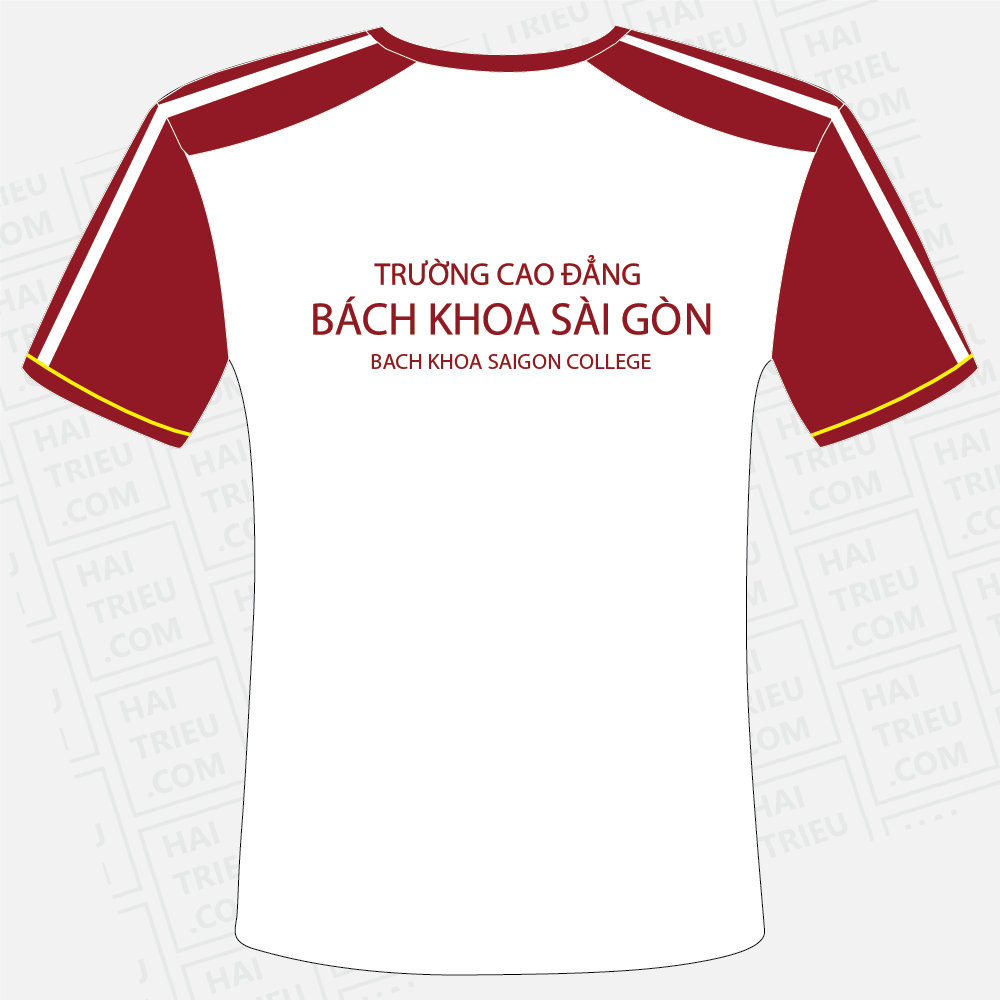 dong phuc the duc truong bkc - cao dang bach khoa sai gon