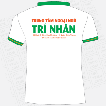 dong phuc trung tam ngoai ngu tri nhan