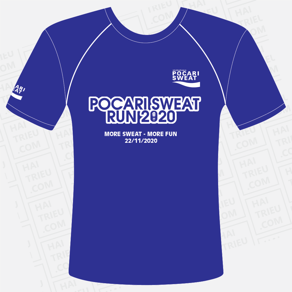 ao dong phuc pocari sweat run vietnam