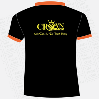 ao thun nhan vien crown land kien tao gia tri thinh vuong