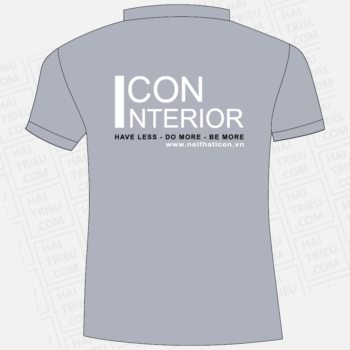 ao thun nhan vien icon interior