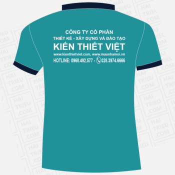 ao thun nhan vien kien thiet viet kien tao khong gian song