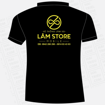 ao thun nhan vien lam store mobile