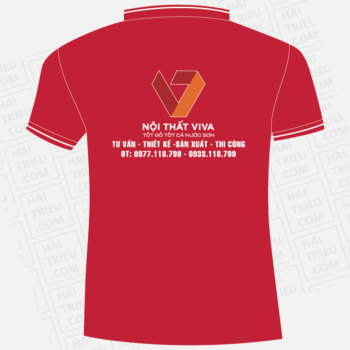 ao thun nhan vien noi that go viva tot go tot ca nuoc son