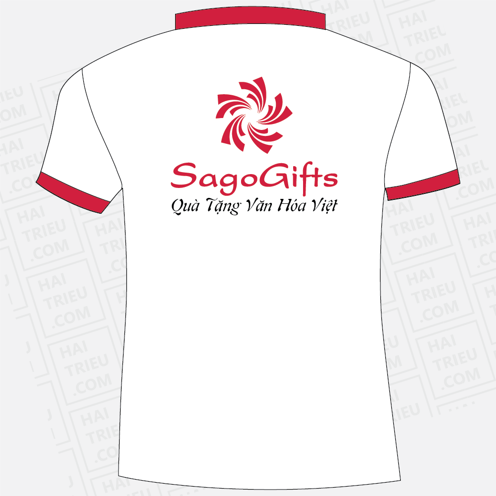 ao thun nhan vien sagogifts qua tang van hoa viet