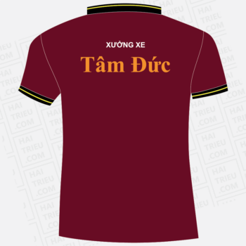 ao thun nhan vien xuong xe tam duc