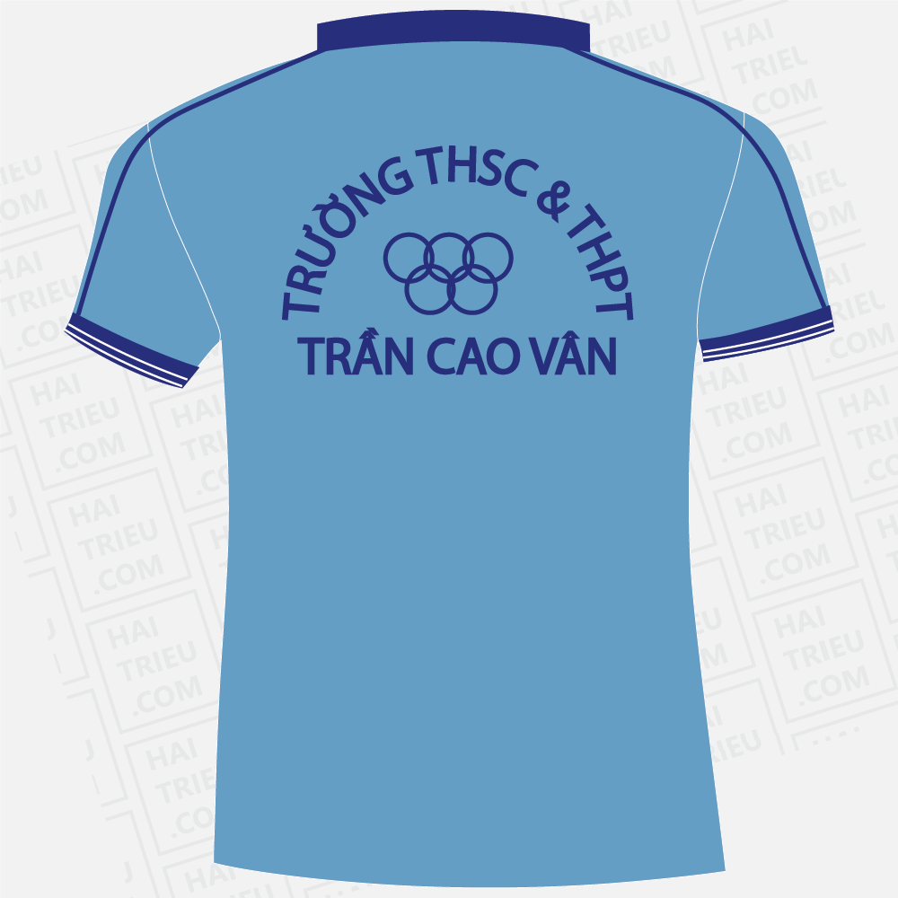 dong phuc the duc truong thsc & thpt tran cao van