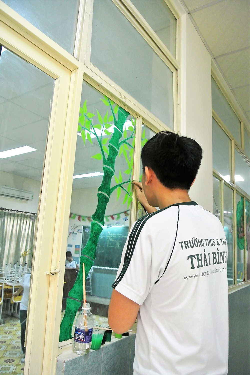 dong phuc truong thcs & thpt thai binh
