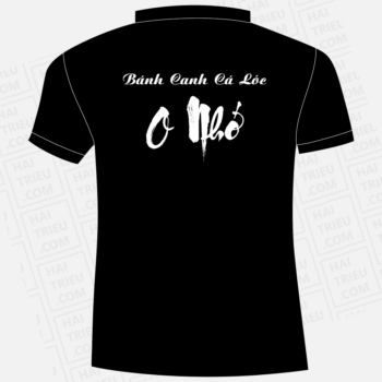 ao thun nhan vien banh canh ca loc o nho