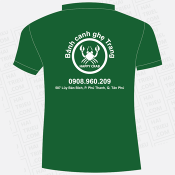 ao thun nhan vien banh canh ghe trang