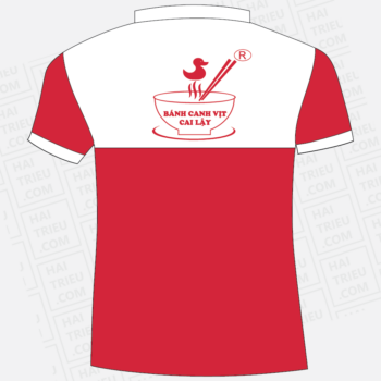 ao thun nhan vien banh canh vit cai lay