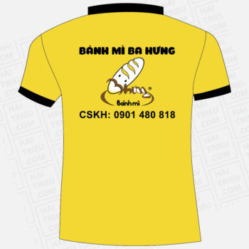 ao thun nhan vien banh mi ba hung