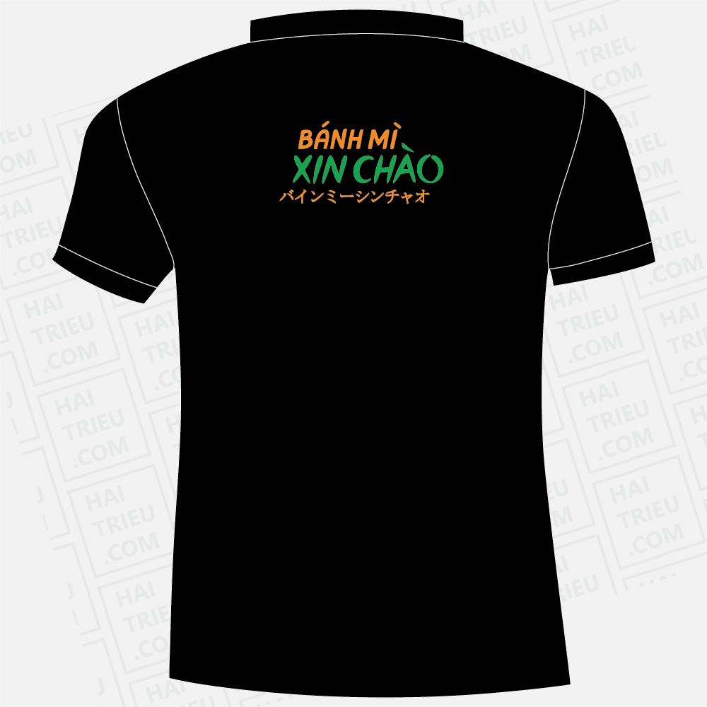 ao thun nhan vien banh mi xin chao