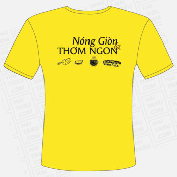 ao thun nhan vien banh mi zon nong gion & thom ngon