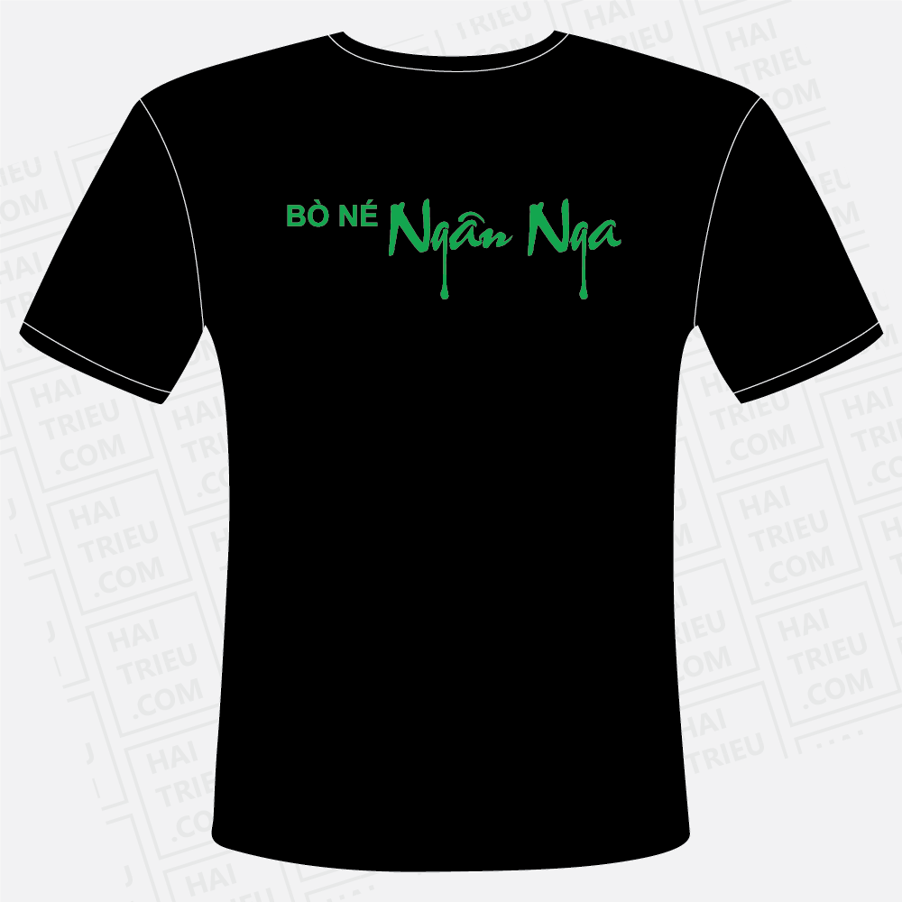 ao thun nhan vien bo ne ngan nga