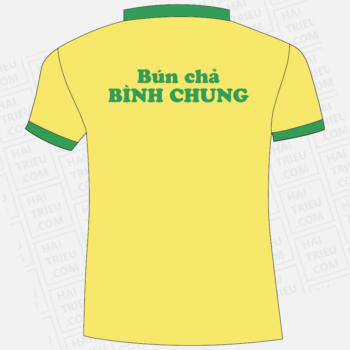 ao thun nhan vien bun cha binh chung
