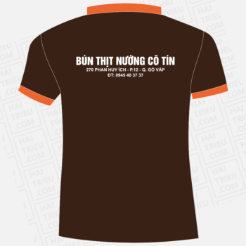 ao thun nhan vien bun thit nuong co tin