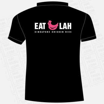 ao thun nhan vien eat lah singapore chicken rice
