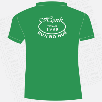 ao thun nhan vien hanh bun bo hue tu nam 1989