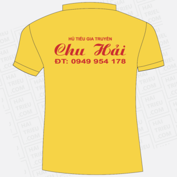 ao thun nhan vien hu tieu gia truyen chu hai