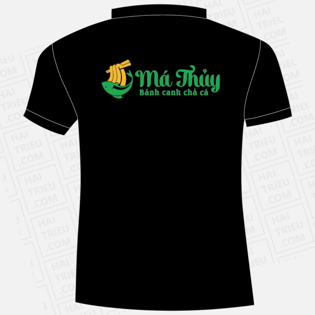 ao thun nhan vien ma thuy banh canh cha ca