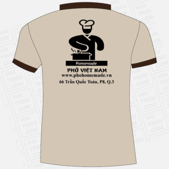 ao thun nhan vien pho homemade